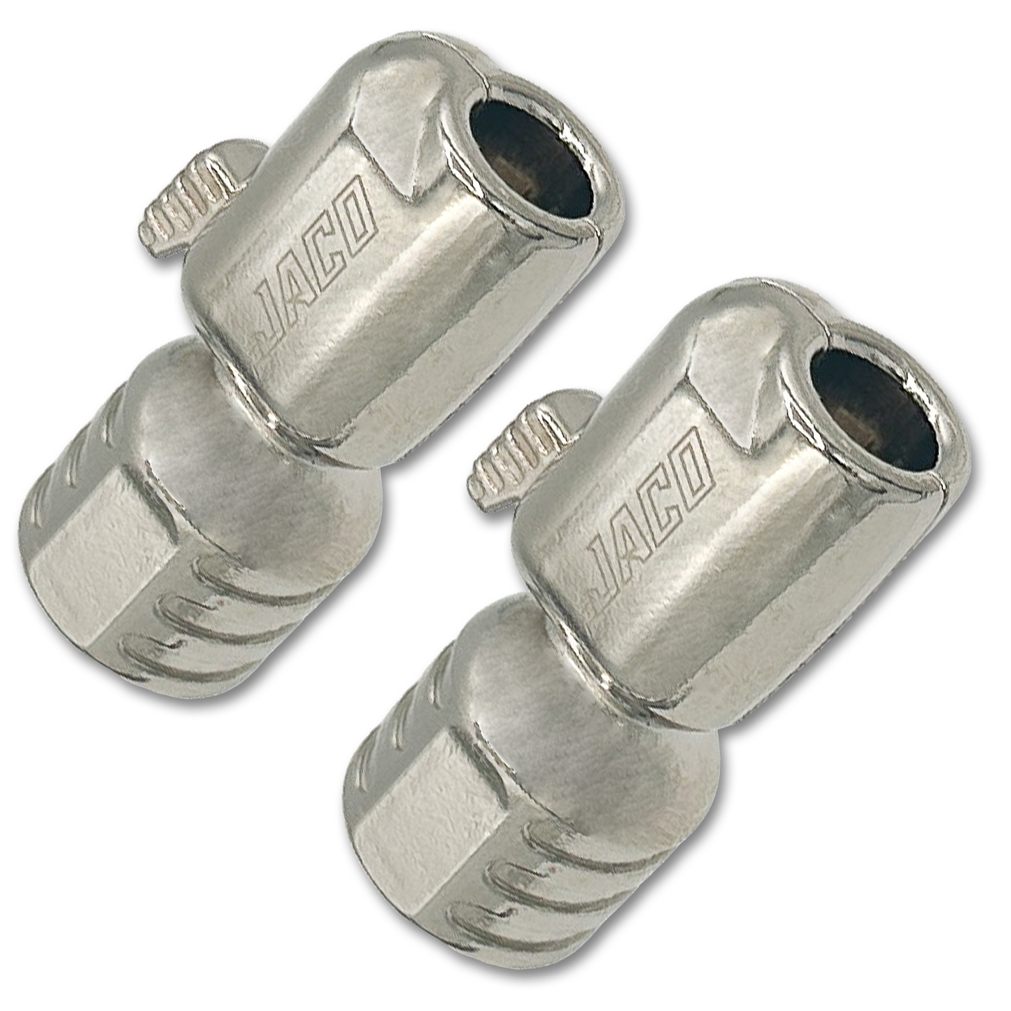 Jaco Lightning™ S-Series Tire Air Chuck | Open Flow, 1/4" F-NPT (2 Pack)