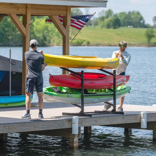 StoreYourBoard - Freestanding G-Watersport | 3 Level | Black