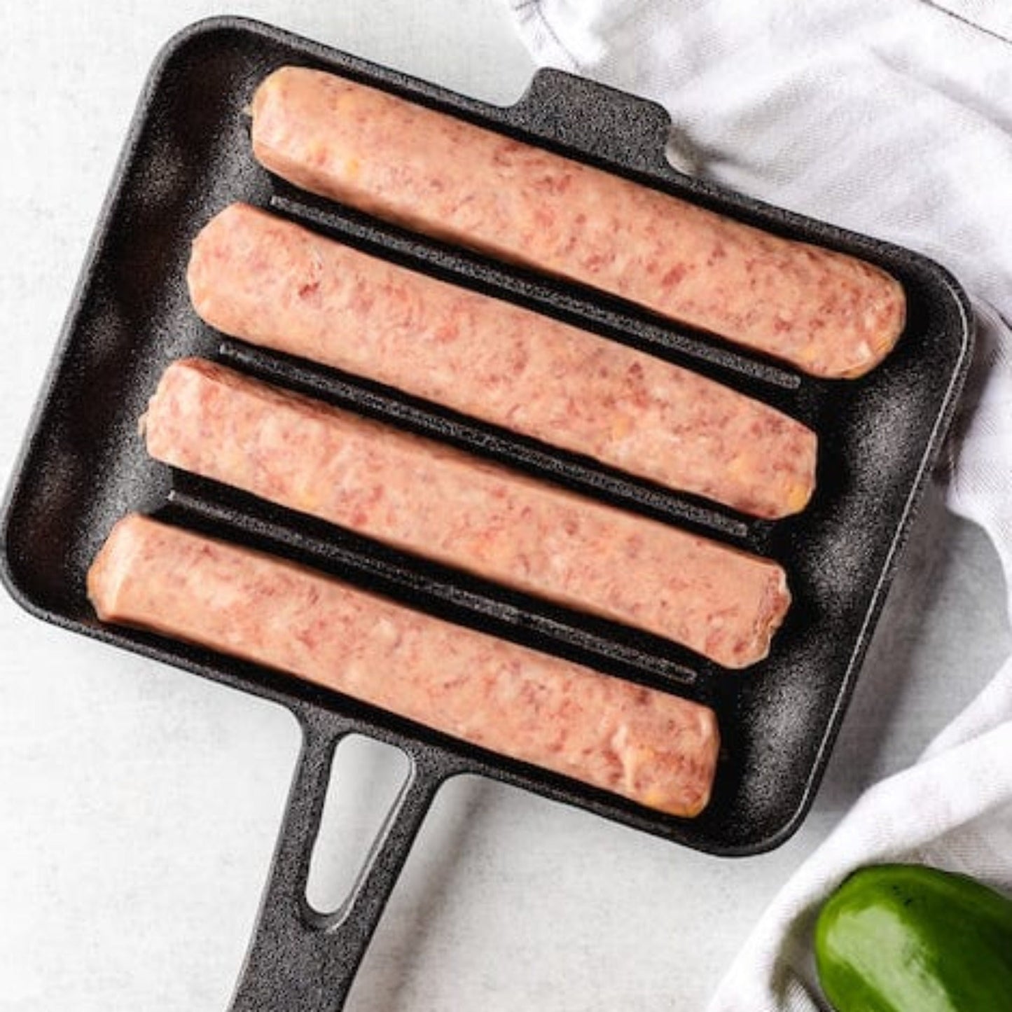 Stoltzfus UPAN Cast Iron Sausage Pan