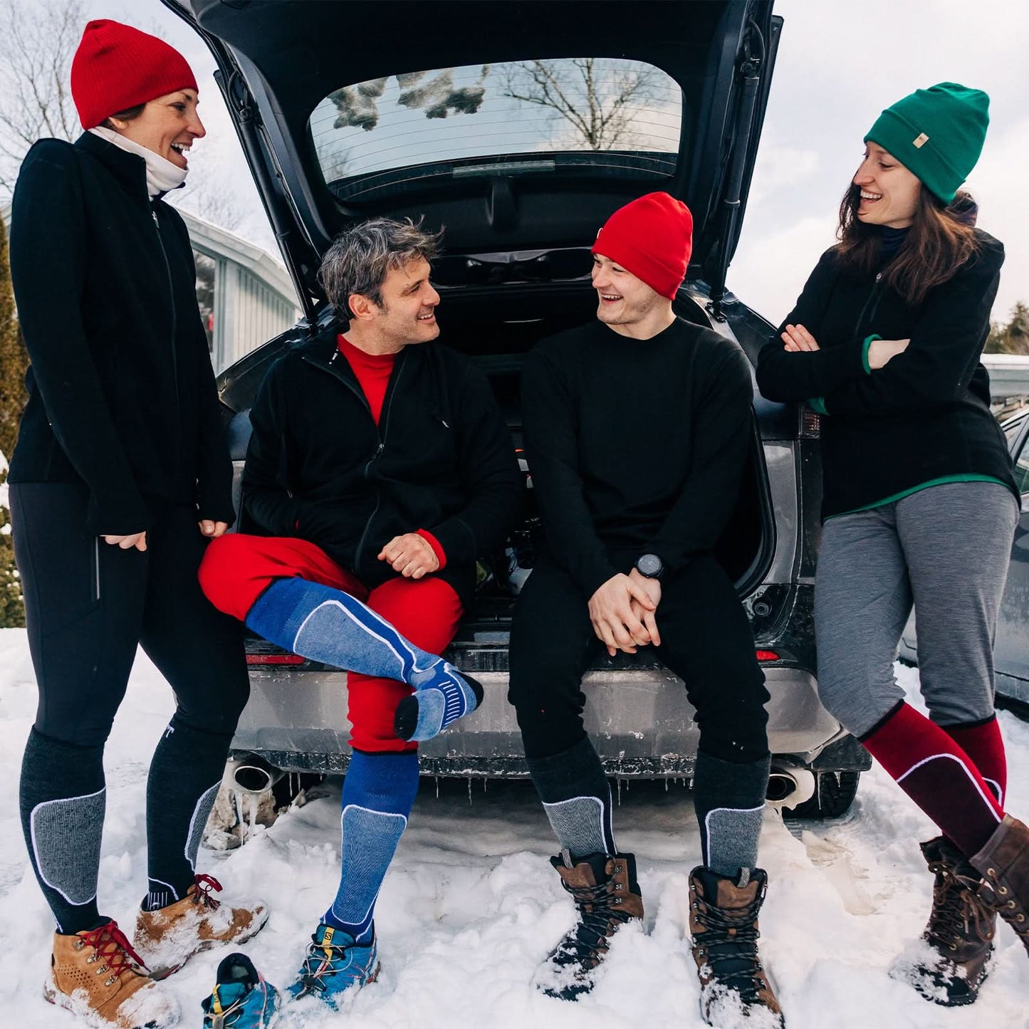 Minus33 Full Cushion - Over The Calf Wool Ski Socks MountainHeritage Elite
