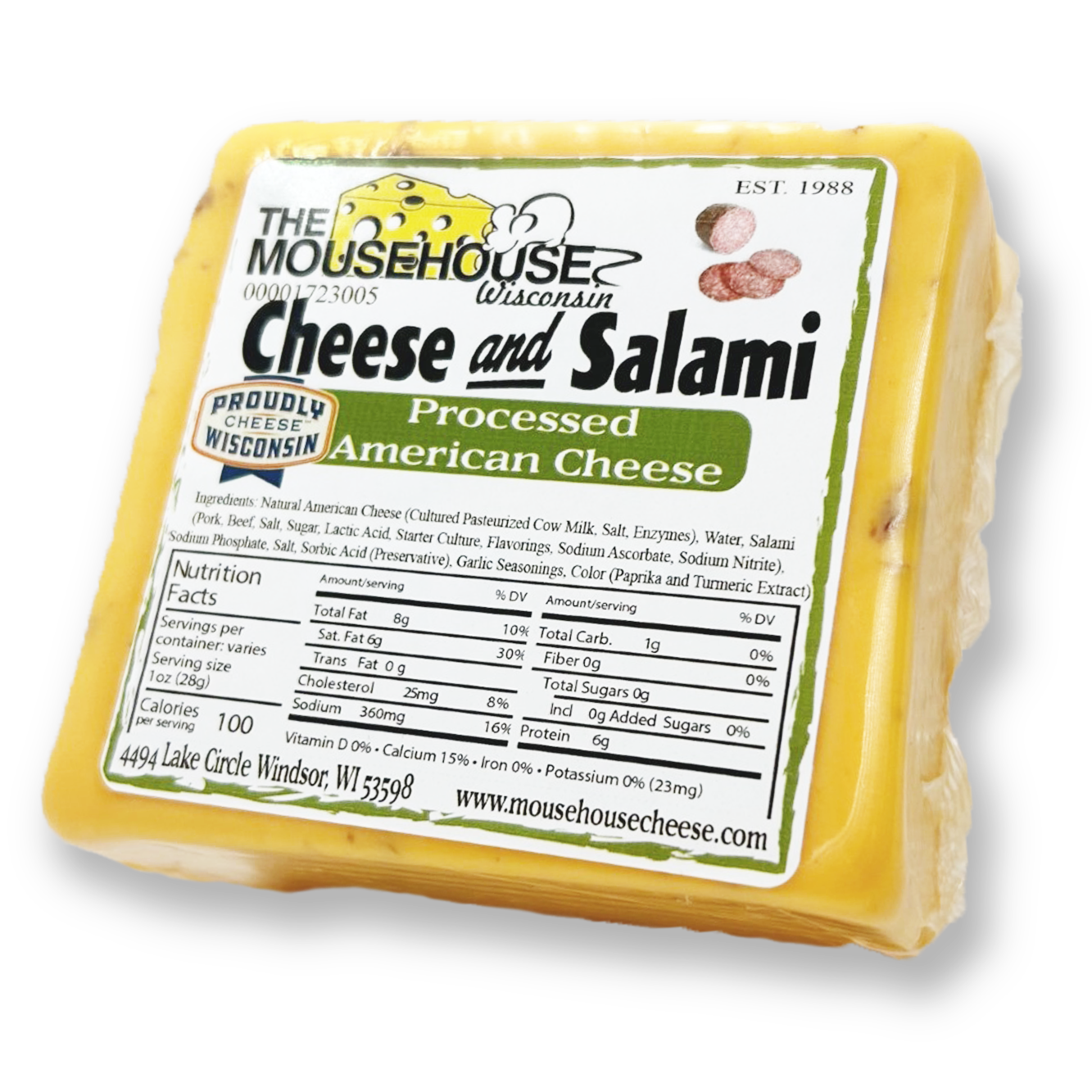 Mousehouse Cheesehaus Cheese and Salami