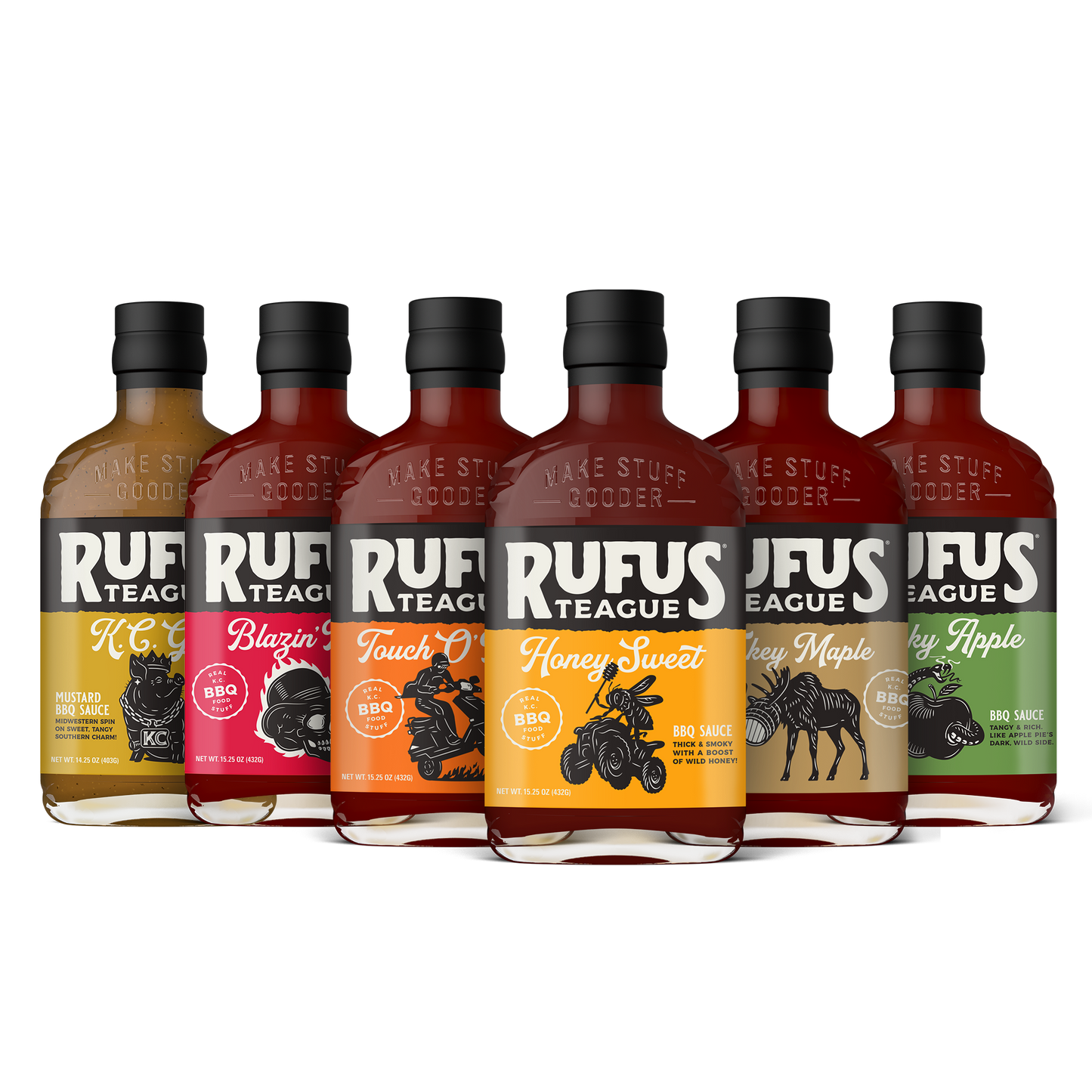 Rufus Teague BBQ SAUCE VARIETY PACK