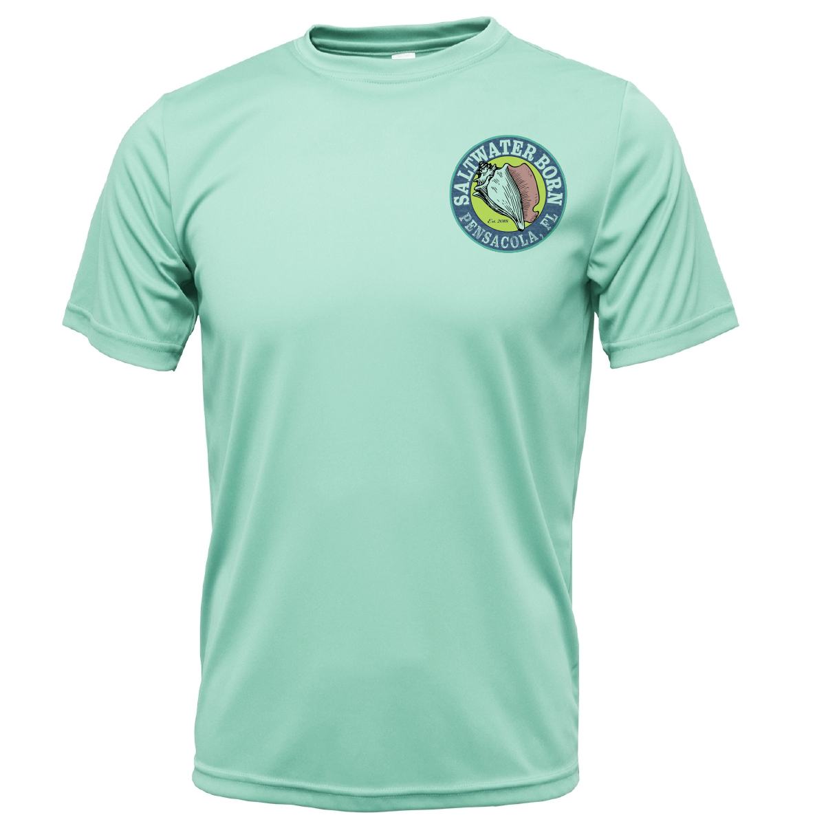 Saltwater Born Pensacola, FL "Surrender The Booty" Men's Short Sleeve UPF 50+ Dry-Fit Shirt