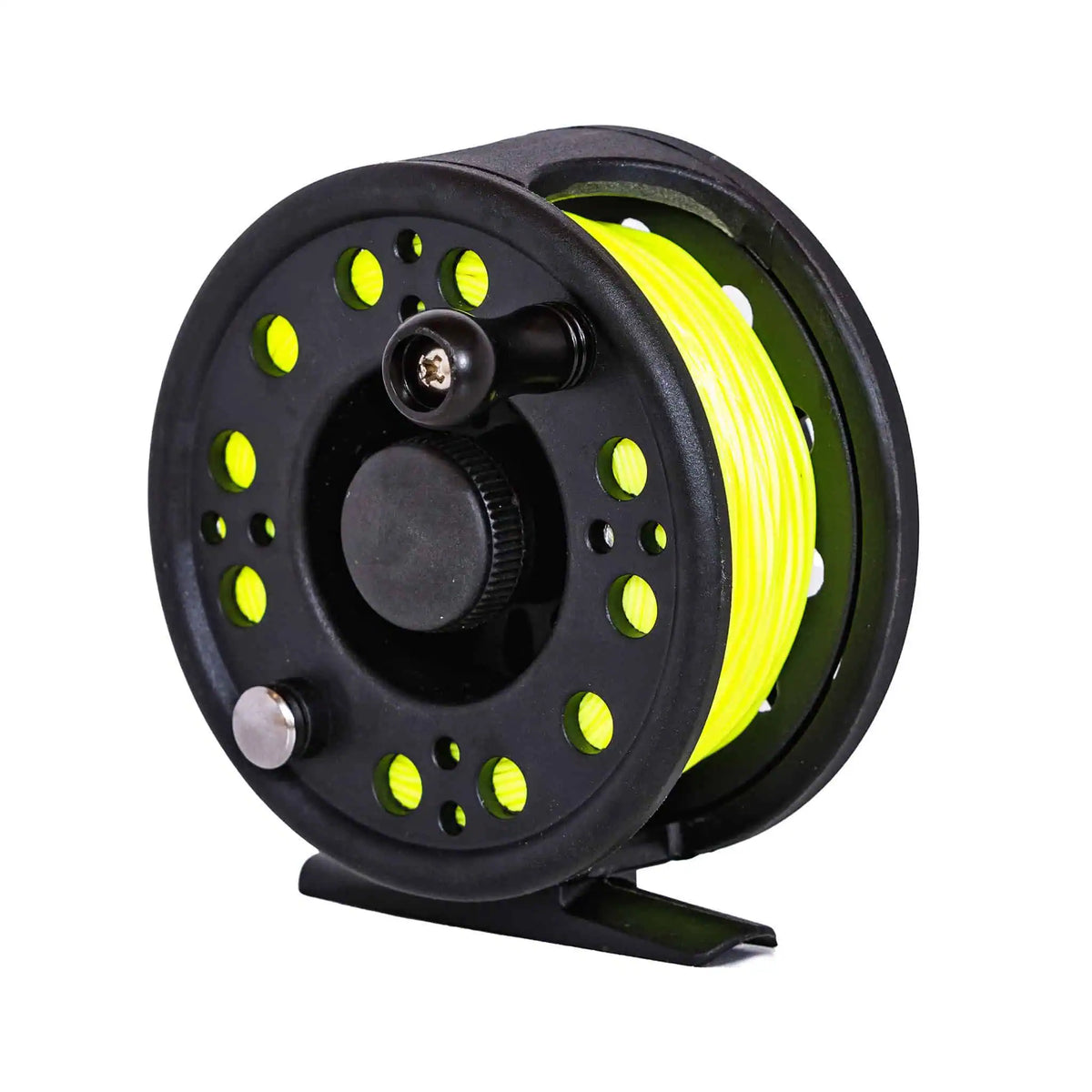 Jackson Hole Fly Co Silvertip Discovery 5/6 Fly Reel – Pre-Spooled Beginner Reel