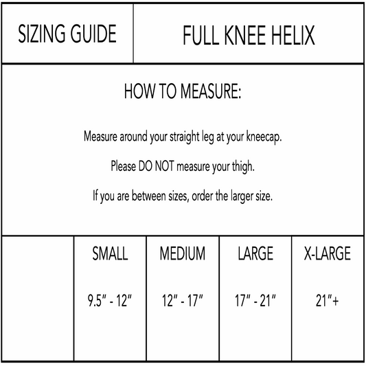 Body Helix Full Knee Helix