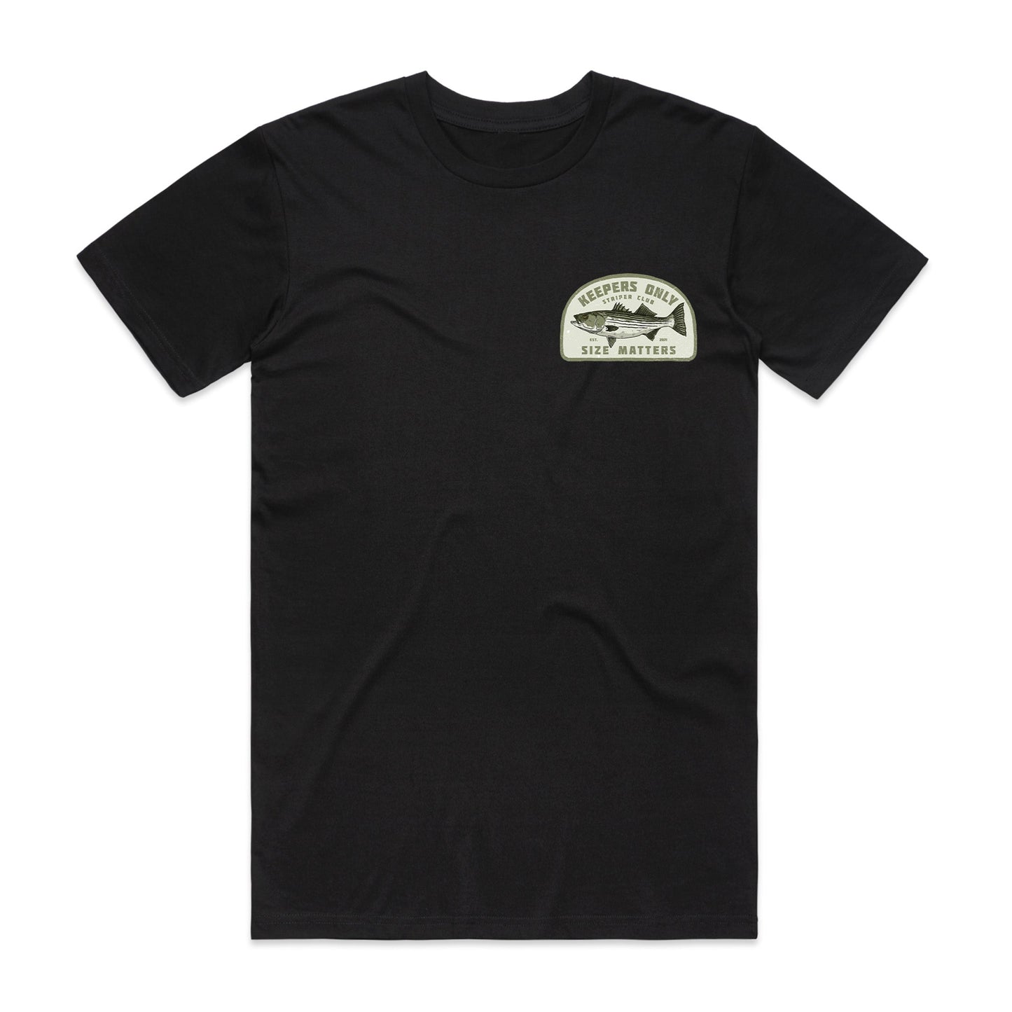 Keepers Only Co Size Matters Black T-Shirt