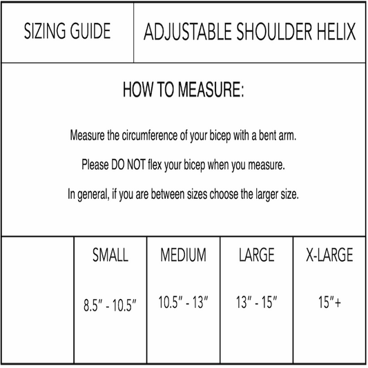 Body Helix Adjustable Shoulder Helix
