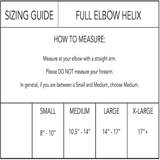 Body Helix Full Elbow Helix