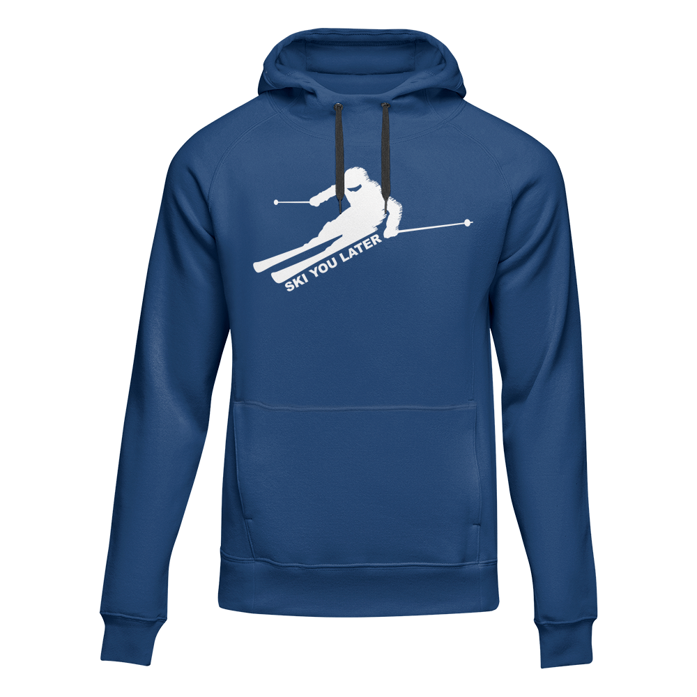 Outdoorzees Ski You Later Adult Fleece Hoodie