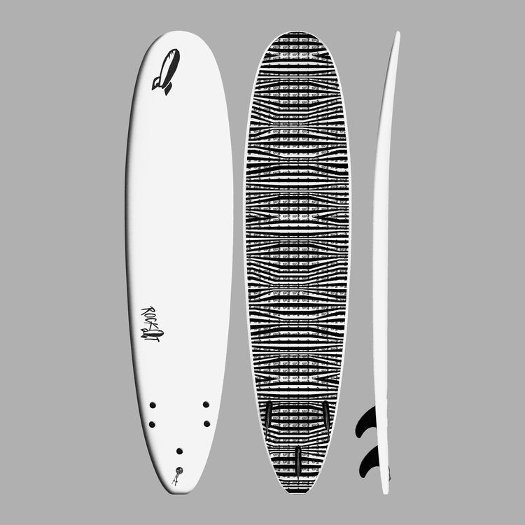 Rock-It Surf 8' BIG SOFTY longboard (3-fin)