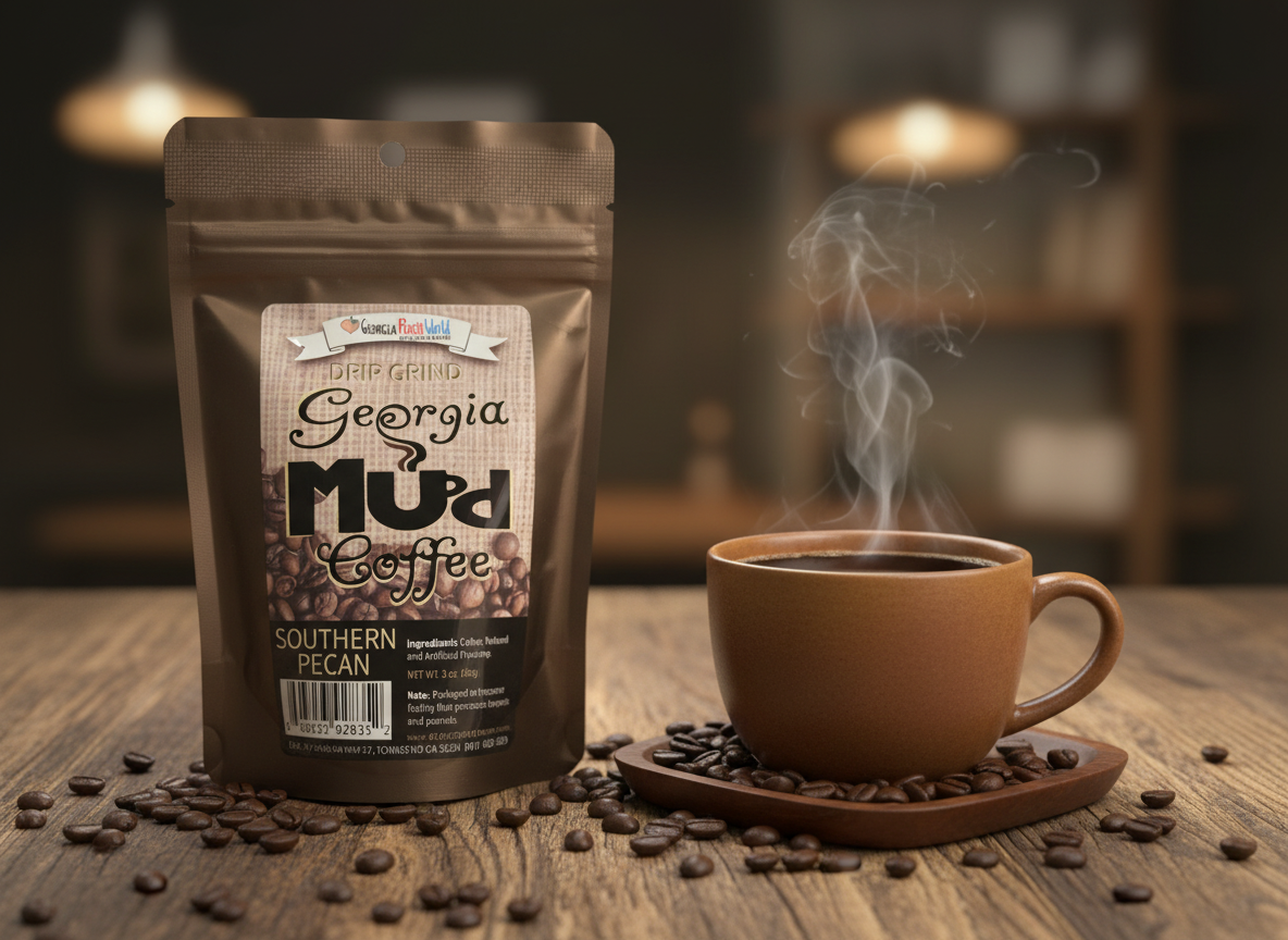 Georgia Peach Georgia Southern Pecan Coffee