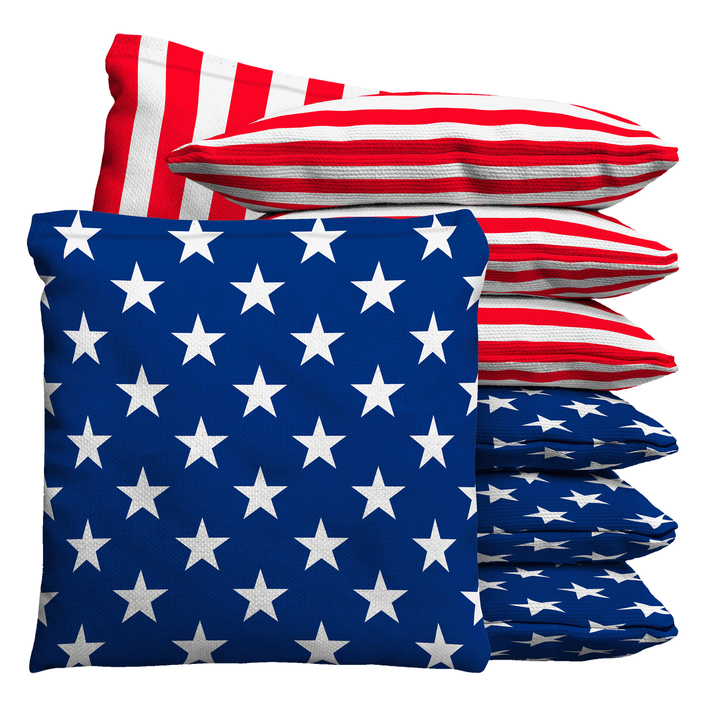Baggo American Flag USA Stars & Stripes Baggo Cornhole Bean Bag Toss Bags (set of 8)