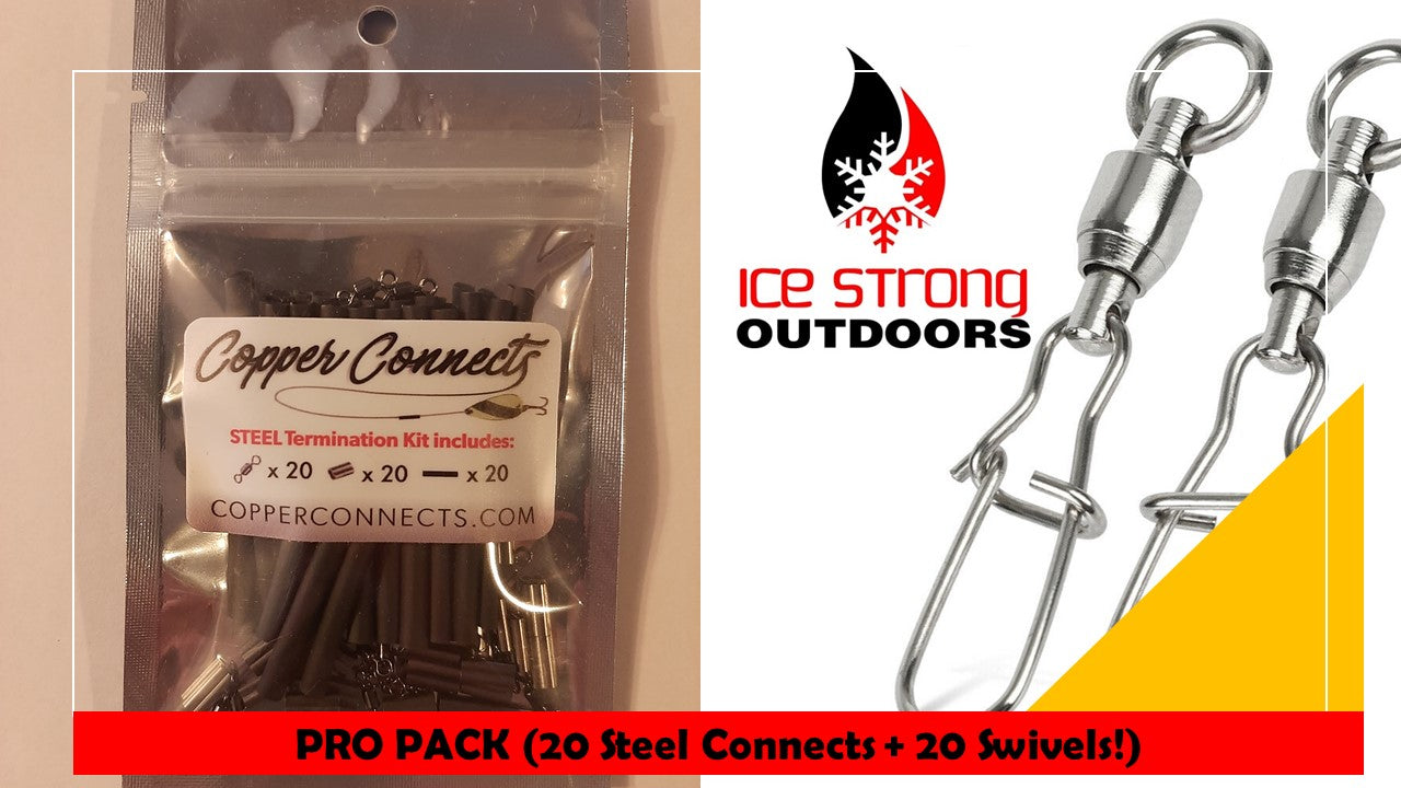 Ice Strong Outdoors - Steel Connects Termination Kits