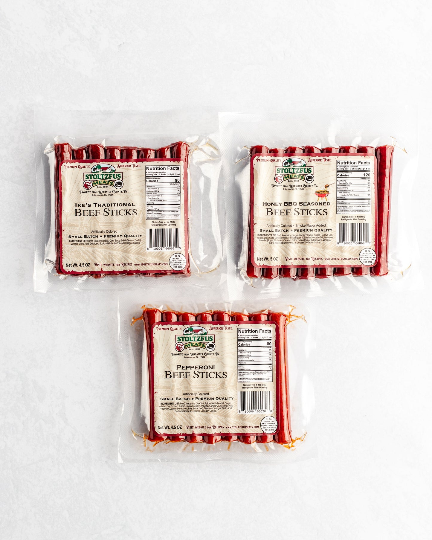 Stoltzfus Shelf-Stable Snack Sticks