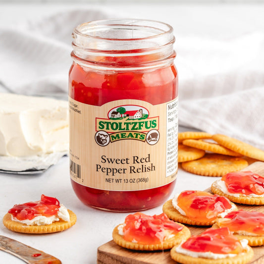 Stoltzfus Sweet Red Pepper Relish