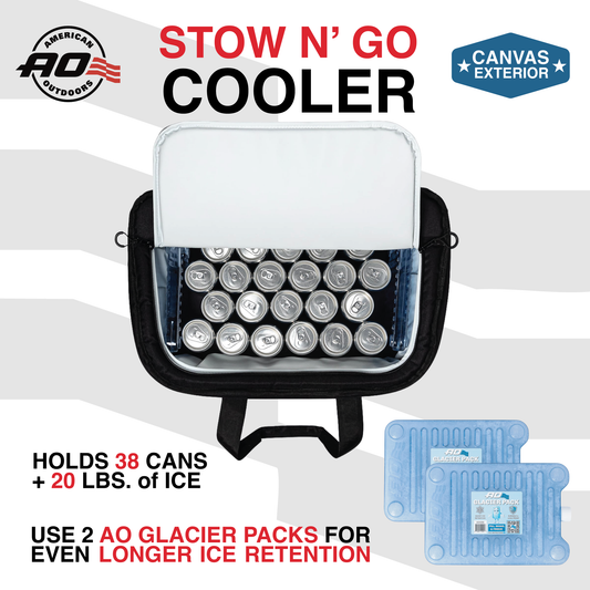 AO Coolers Canvas Series Stow N' Go Cooler (38 Pack)