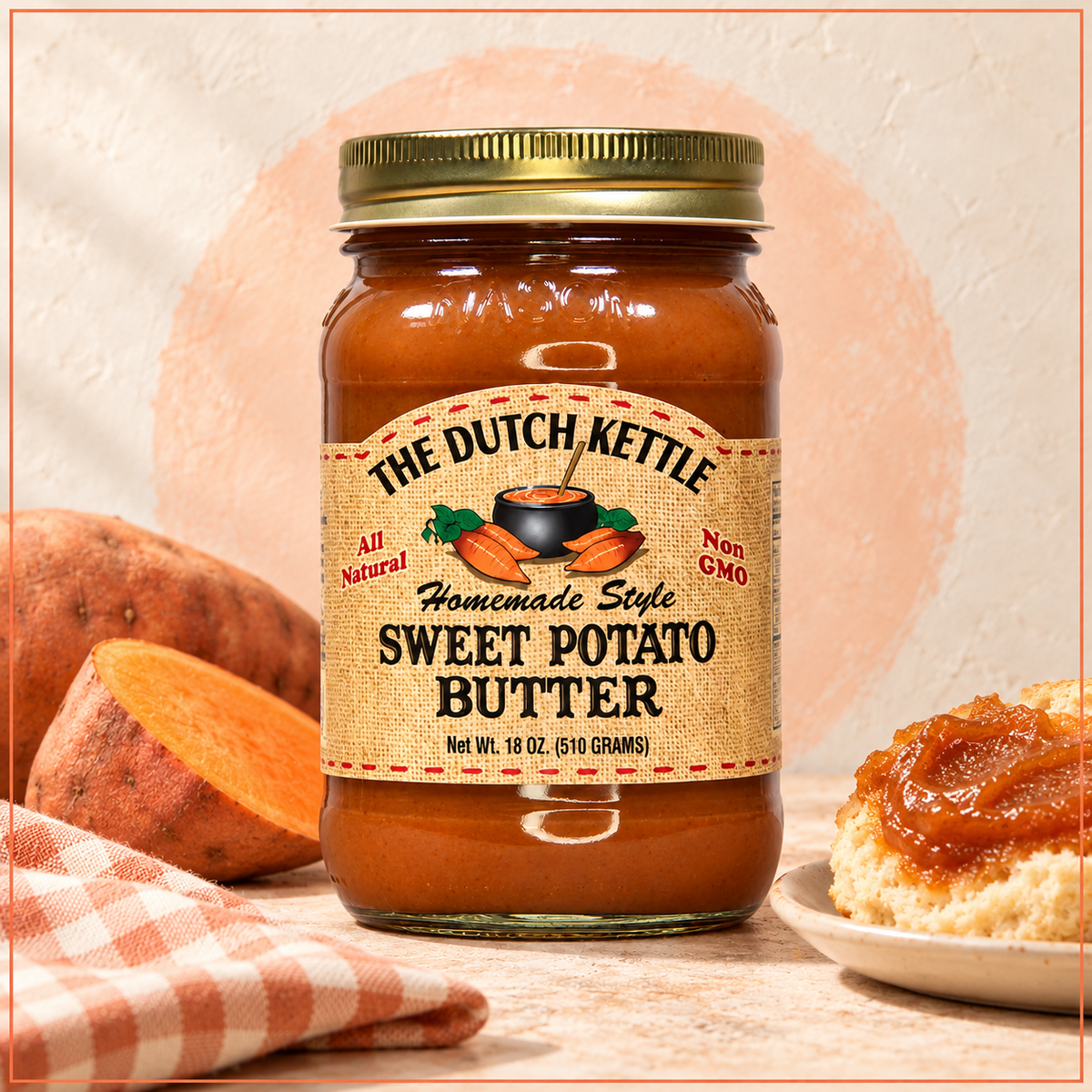 Georgia Peach Sweet Potato Butter