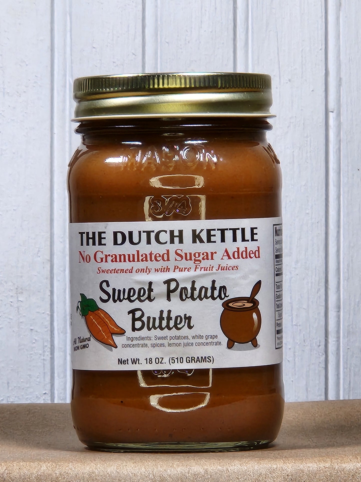 Georgia Peach Sweet Potato Butter - No Sugar Added