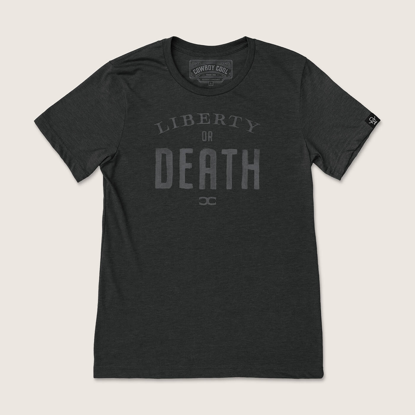 Cowboy Cool Liberty Or Death T-Shirt