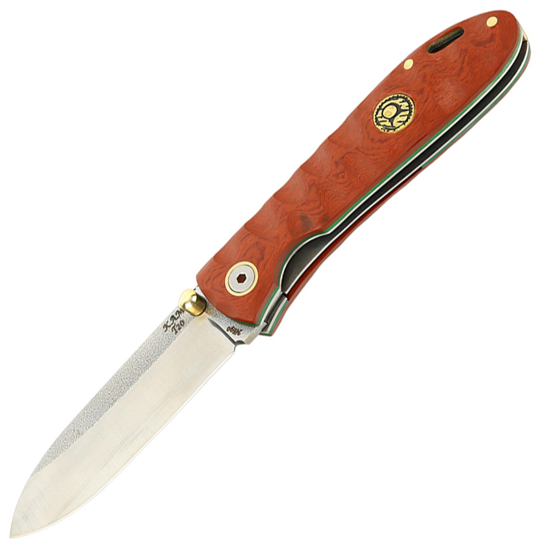 Kam Knife - T20 - Red Inlay Handle - Pocket Knife