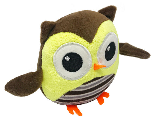 Dogline 6" Owl Mini Dog Toy