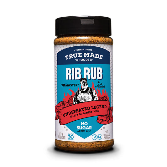 True Made Foods - Pitmaster BBQ Rib Rub 11.5oz (Large)
