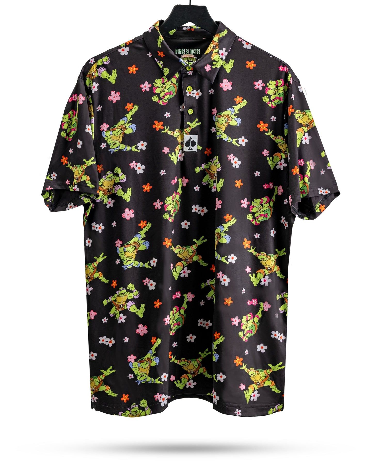 Pins and Aces TMNT - Turtle Flower Power
