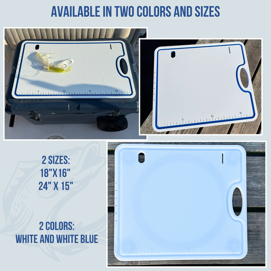 Trapski Made in the USA | Premium Bucket or Cooler Fishing Cutting Board