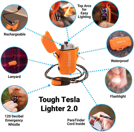 Survival Frog Tough Tesla Lighter 2.0