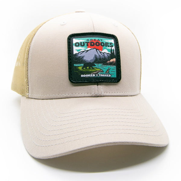 Hooked & Tagged - Great Outdoors Patch Hat