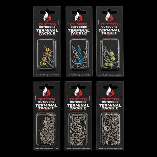 Ice Strong Outdoors - Premium Ball Bearing Welded Ring Swivels