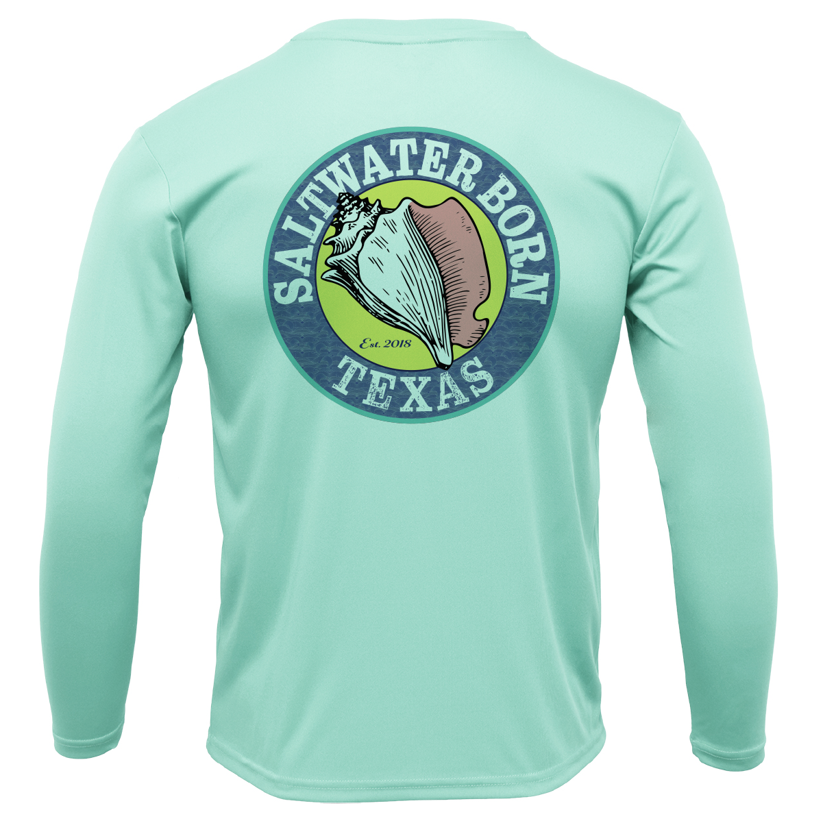 Texas Flag Long Sleeve UPF 50+ Dry-Fit Shirt