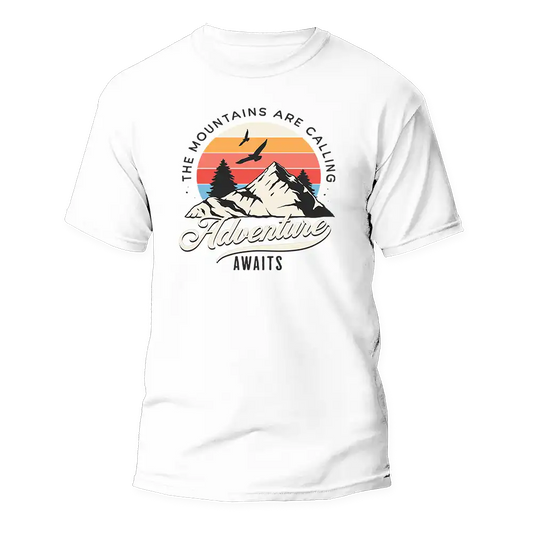Outdoorzees The Mountains Are Calling Man T-Shirt