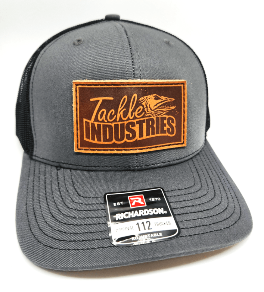 Tackle Industries Trucker Hat - Gray Leather
