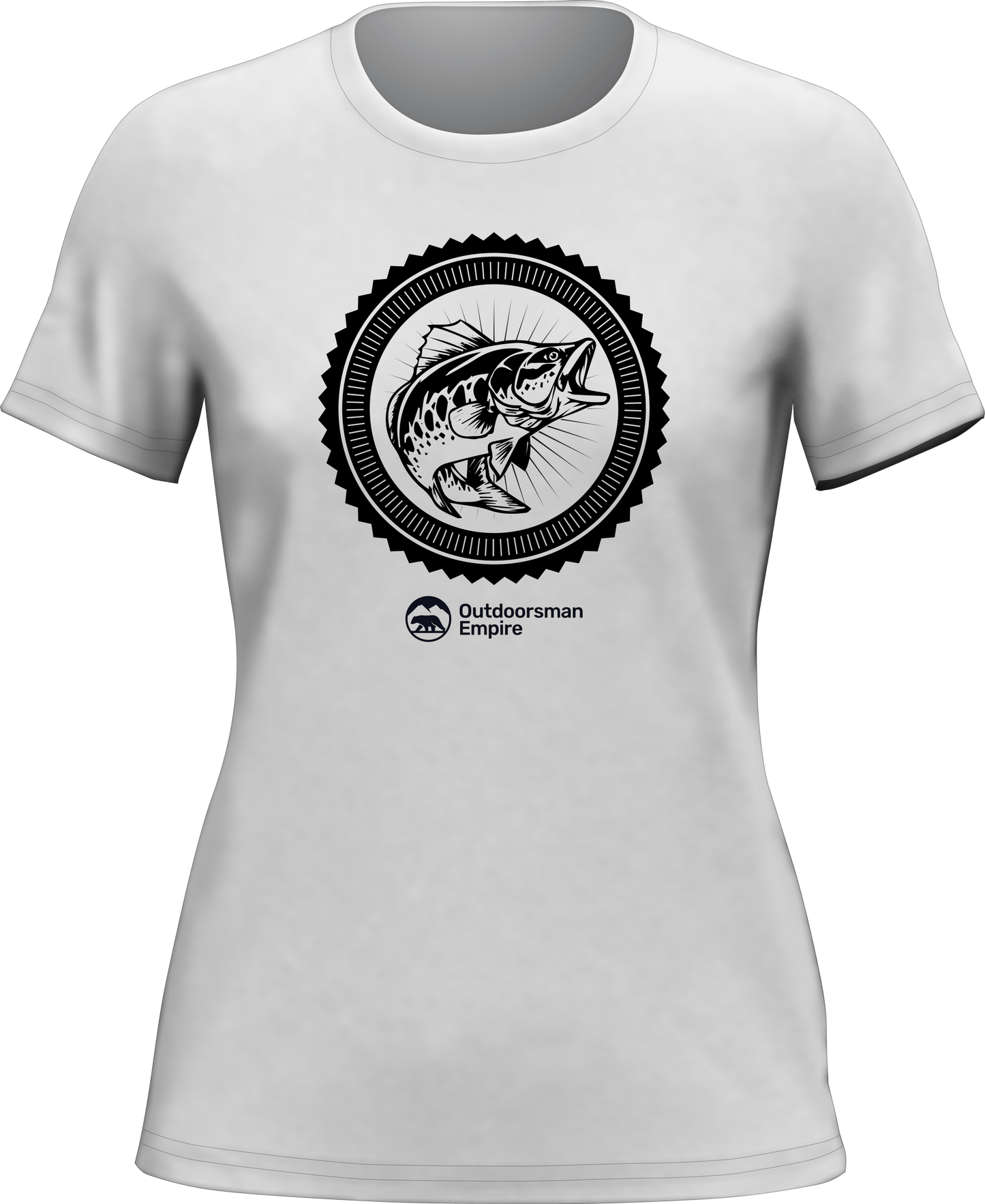 Outdoorzees Fishing Vintage T-Shirt for Women