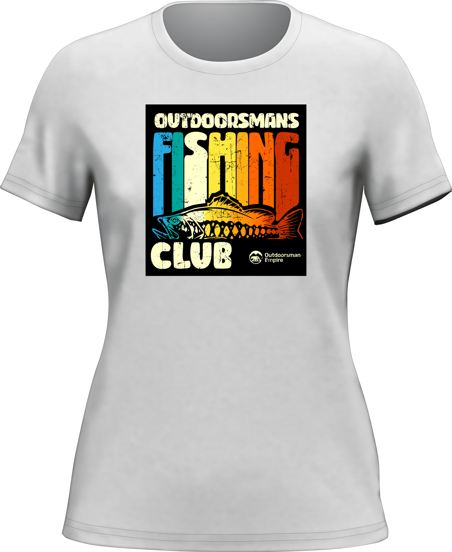 Outdoorzees Outdoorsman Fishing Club T-Shirt for Women