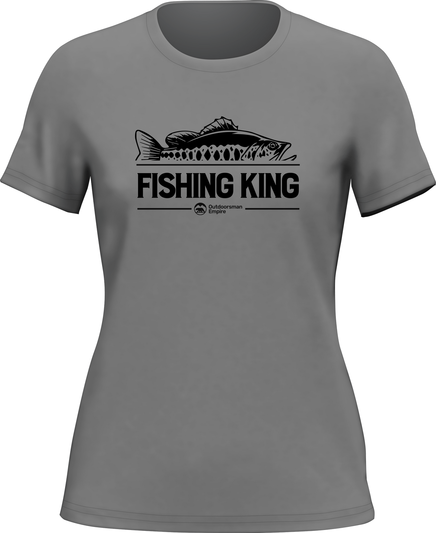 Outdoorzees Fishing King T-Shirt for Women