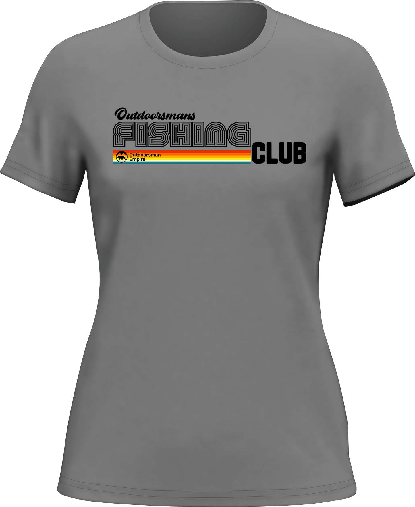 Outdoorzees Outdoorsman Fishing Club Disco T-Shirt for Women