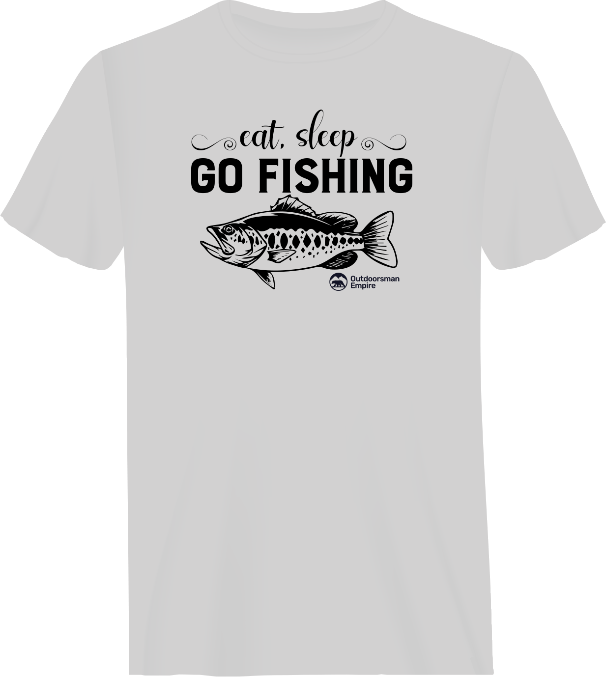 Outdoorzees Eat Sleep Go Fishing Man T-Shirt