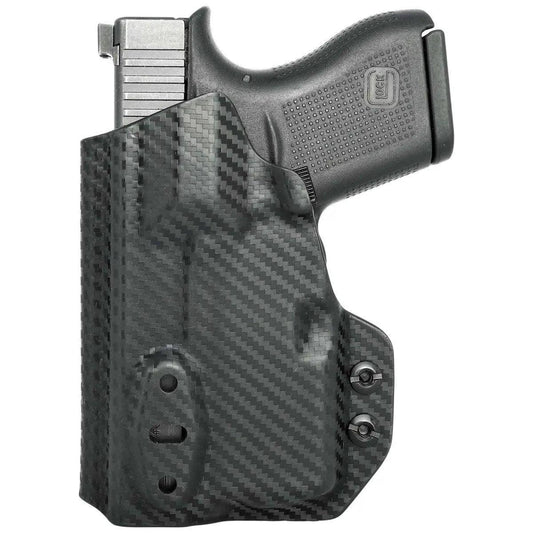 Rounded Gear Tuckable IWB Holster fits: Glock 43X TLR-6