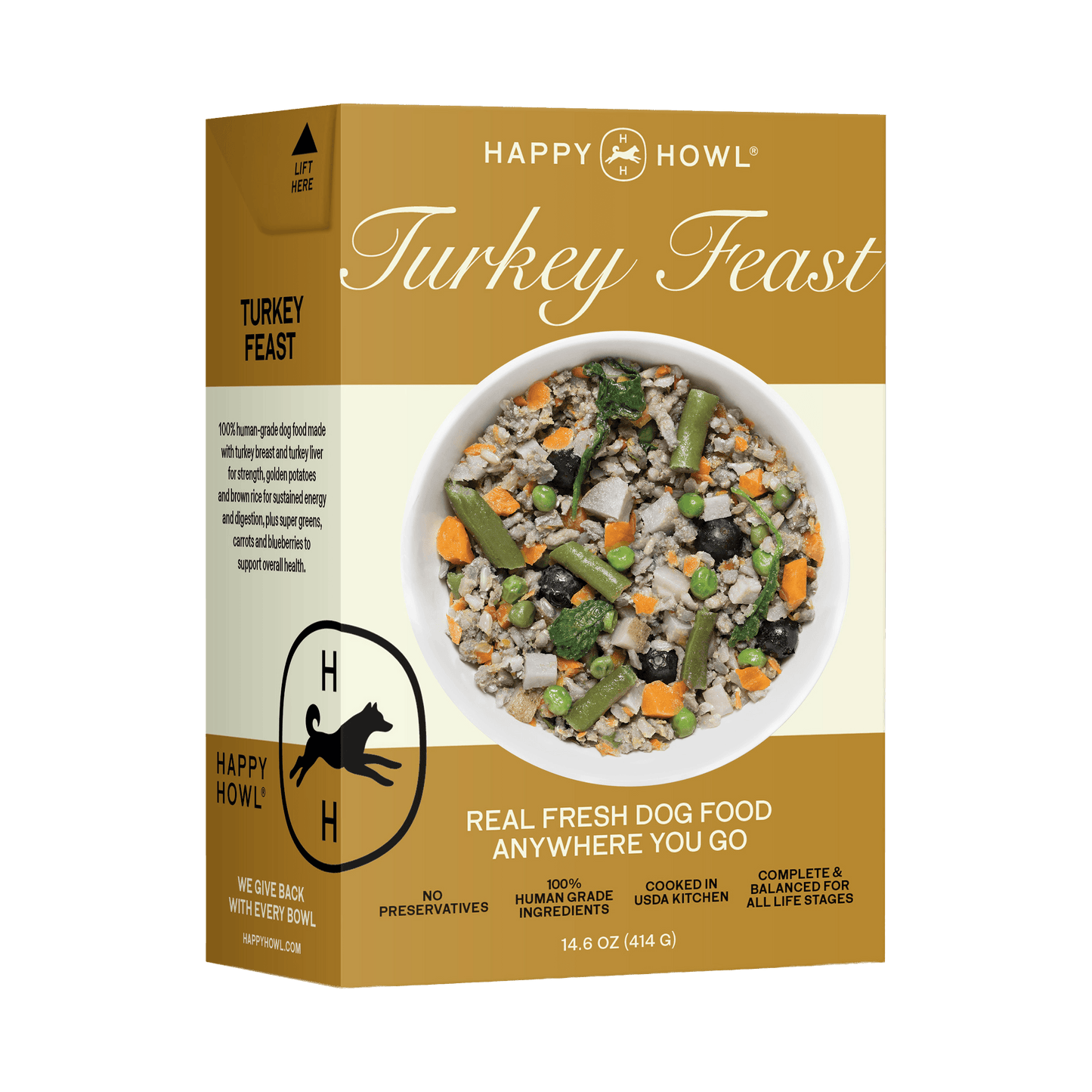 Happy Howl 100% Human-Grade Dog Food
