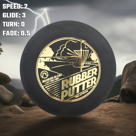 Gotta Go Gotta Throw Lightning Limited Edition Last First Run Warbird Plastic Rubber Putter Golf Disc