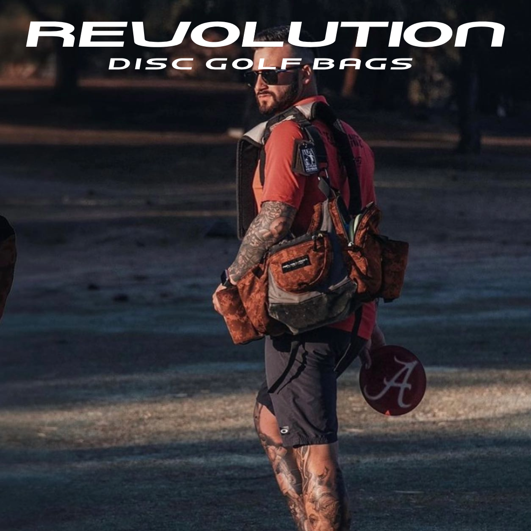 Gotta Go Gotta Throw Revolution Carolina Team V3 Disc Golf Bag - Cactus