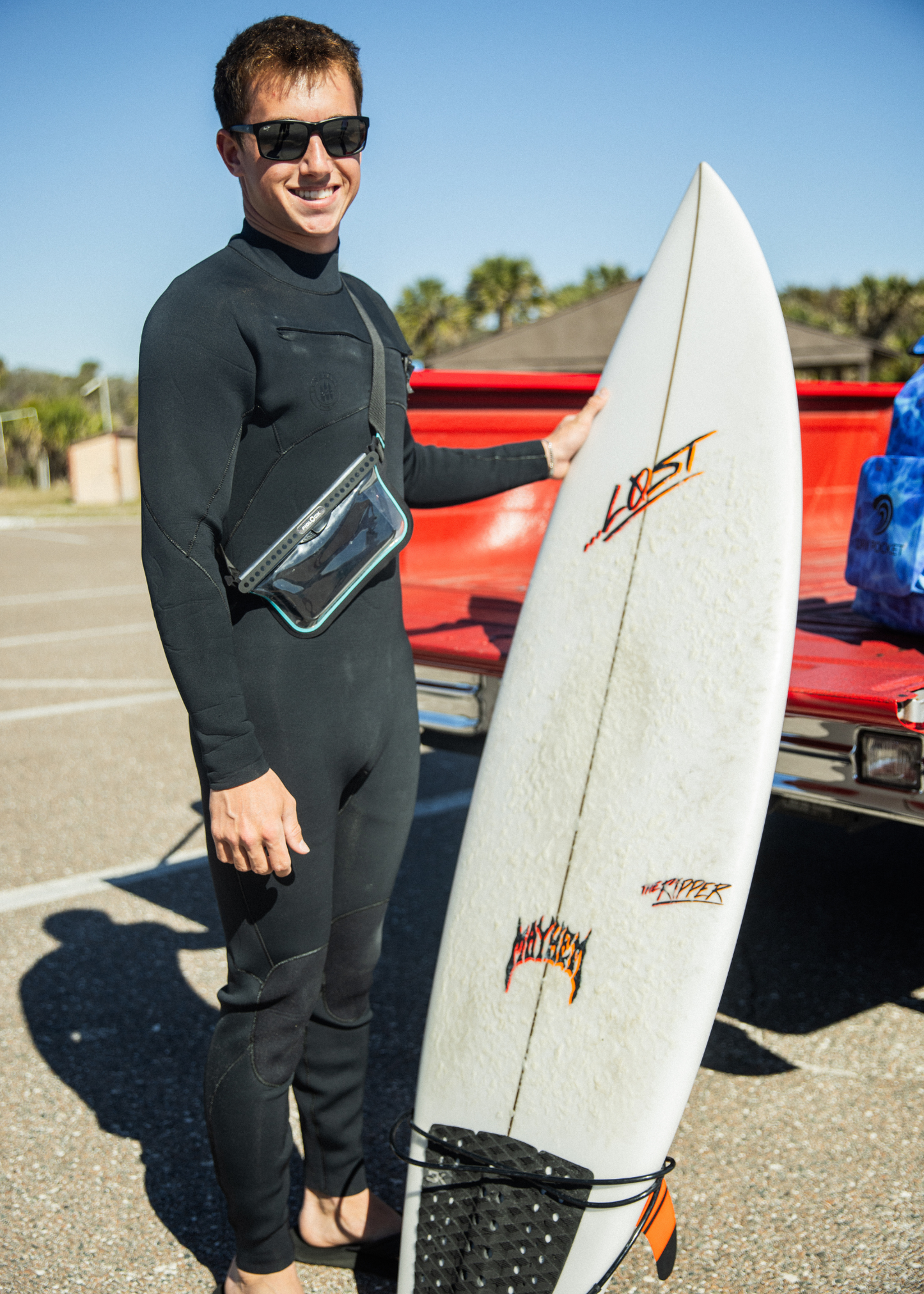 Dry Pocket Auto-Sealing, Waterproof, Floating, Scent Proof Sling Dry Bag