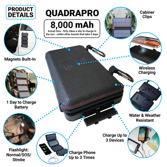 Survival Frog QuadraPro Solar Power Bank