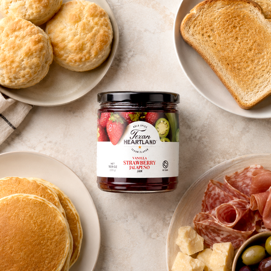Vanilla Strawberry Jalapeno Jam