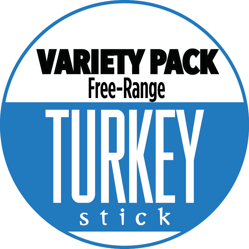 Sogo Snacks - Variety - Free-Range Turkey Flavors Sticks (No Sugar)