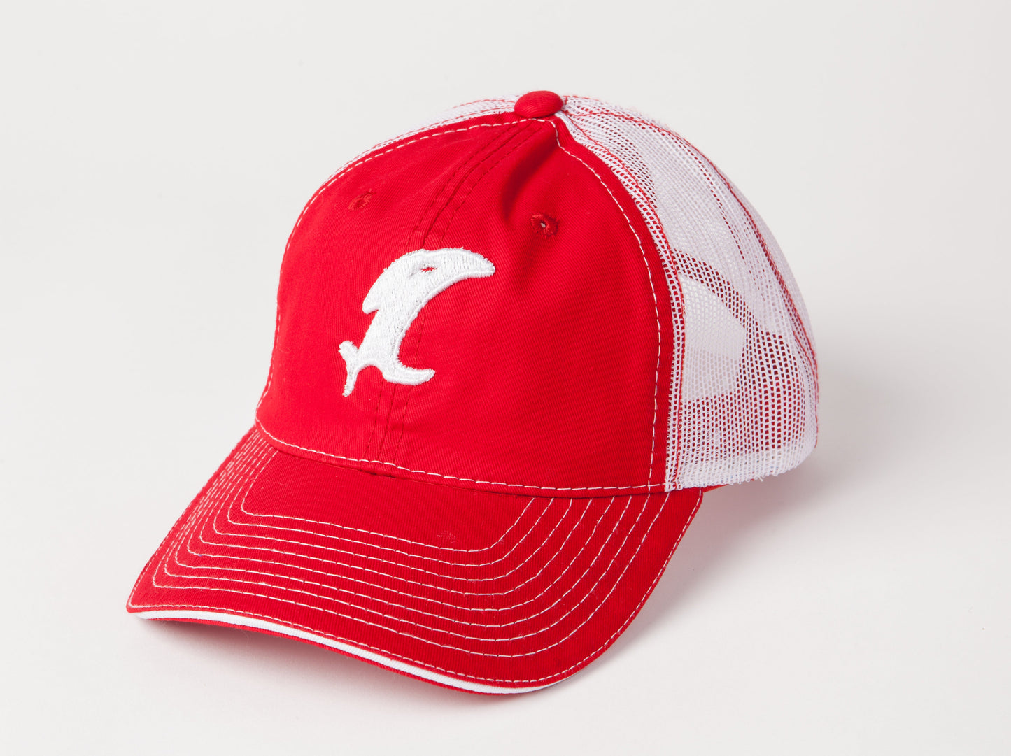 Vicious Fishing Classic Red/White Adjustable Hat