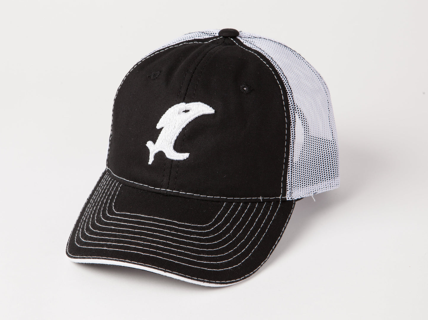 Vicious Fishing Classic Black/White Adjustable Hat