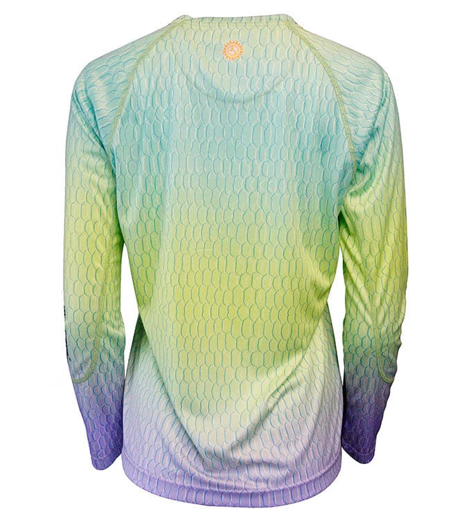 Hook & Tackle Women's Fish Scale L/S UV Fishing Shirt